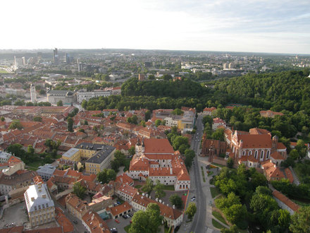 Onos bažnyčia, Gedimino pilis