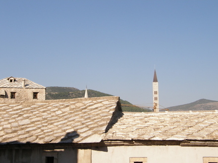 Akmeninis Mostaro stogas