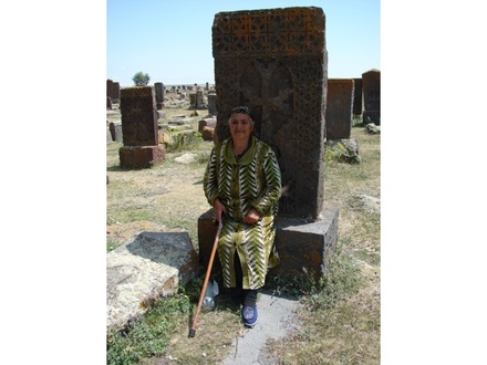 Armėnų senosiose kapinėse Noratuse