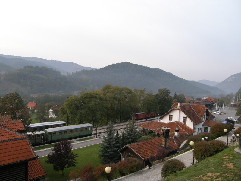 Mokra Gora  geležinkelio stotyje įrengtas viešbutis 
