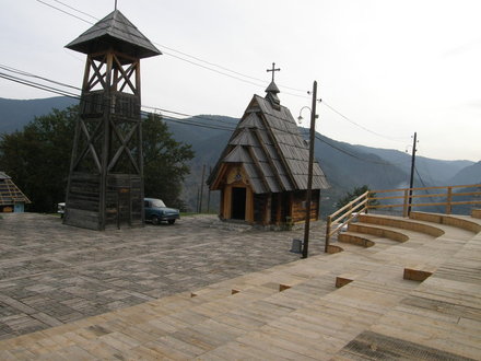 Drvengrad žemėlapis