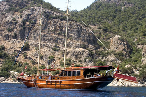 Turkija - miškų apsuptas Marmaris