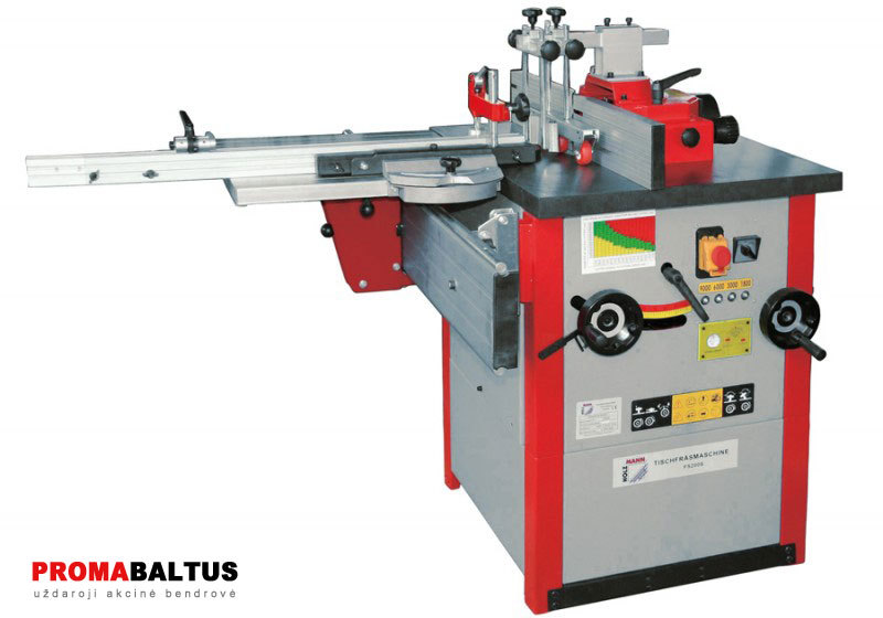 Medienos frezavimo staklės FS 200 S
