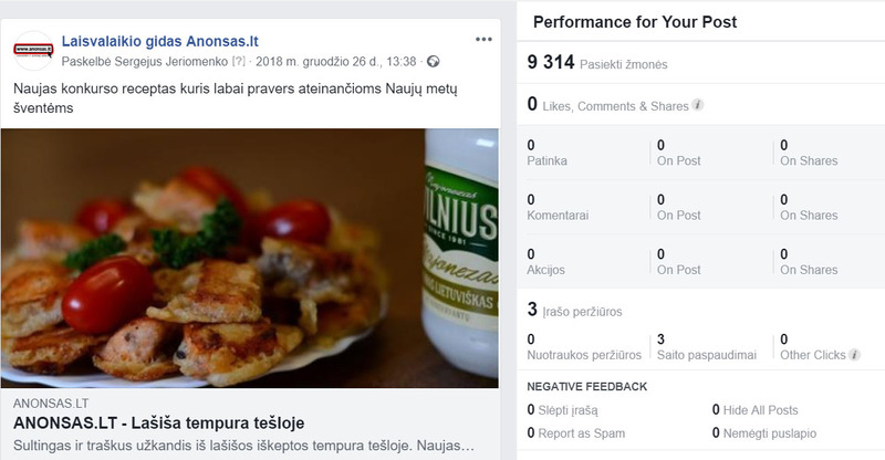 Socialinių tinklų reklamos efektyvumas