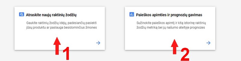 Googl ads reklamos raktinių žodžių paieška